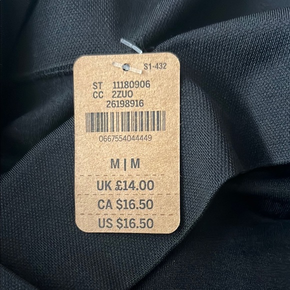 PINK Victoria's Secret Black High Waist Compression Boyshorts Size M - Picture 6 of 7